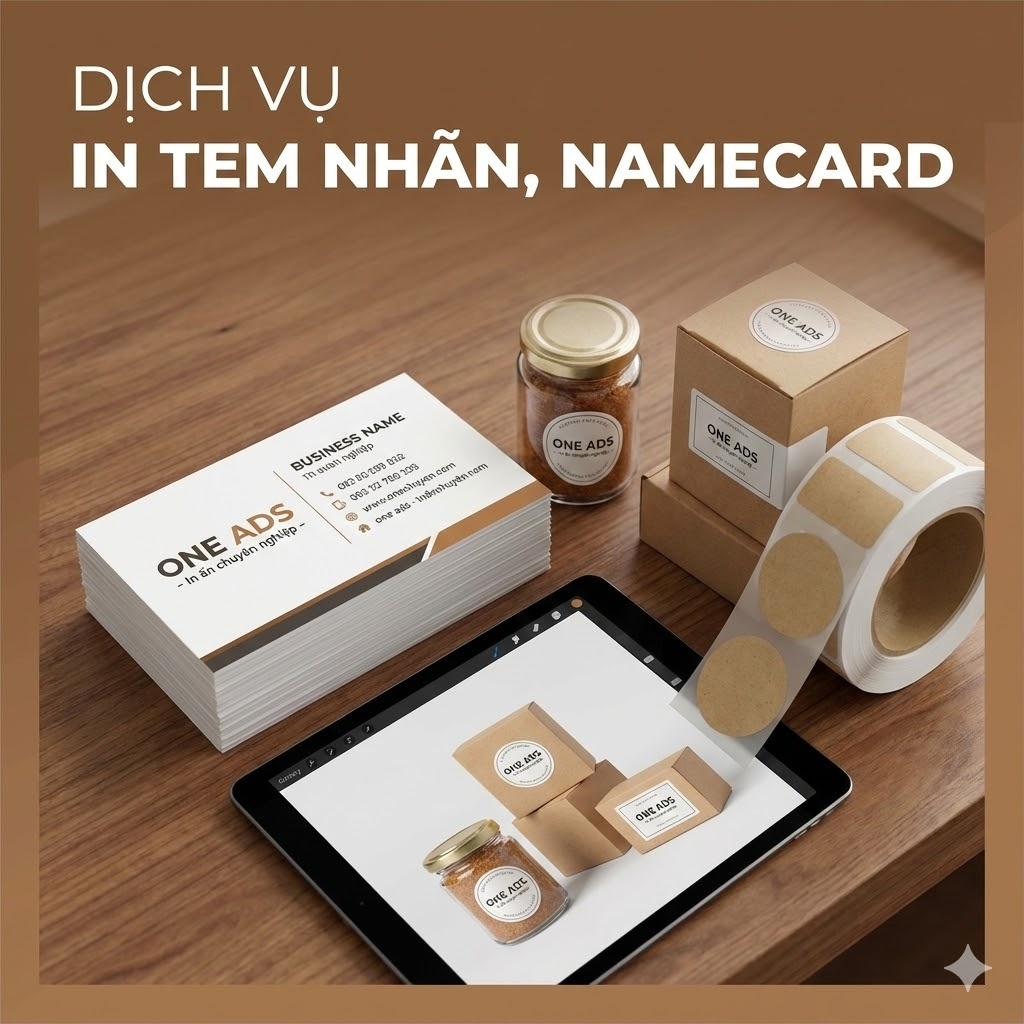 In tem nhãn, Namecard